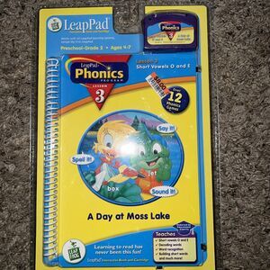 Leap-Pad Learning System Book & Cartridge Reading Storybook‎ NEW SEALED Phonics